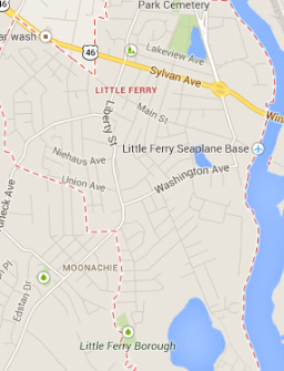 map of little ferry NJ