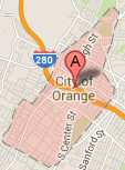 map of Orange NJ