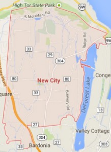 new city new york map