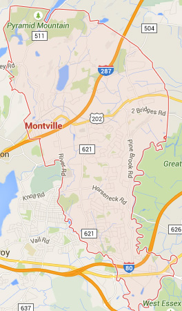 montville NJ map