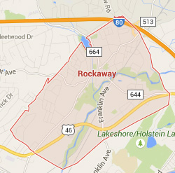 rockaway nj map